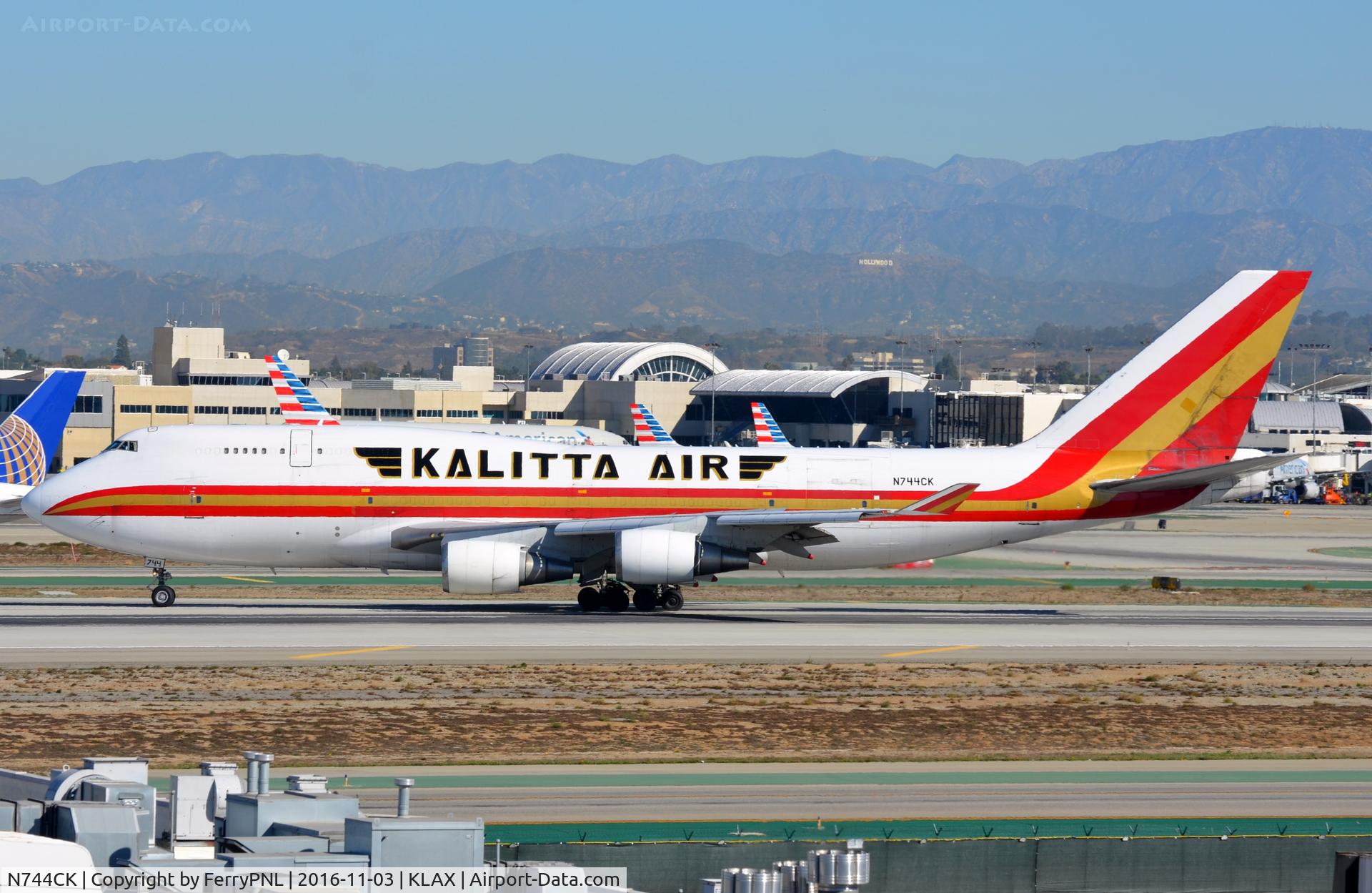 N744CK, 1993 Boeing 747-446 C/N 26353, Kalitta B744F