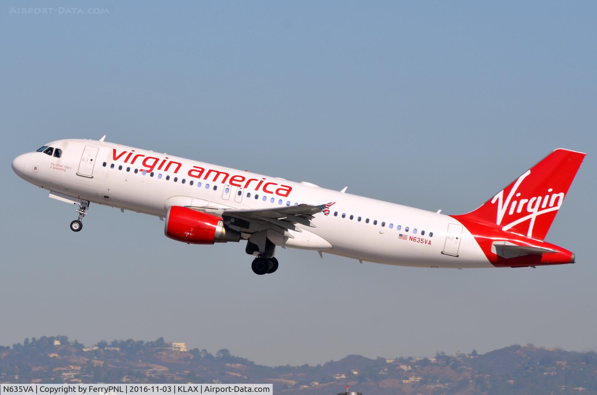 N635VA, 2008 Airbus A320-214 C/N 3398, Virgin A320