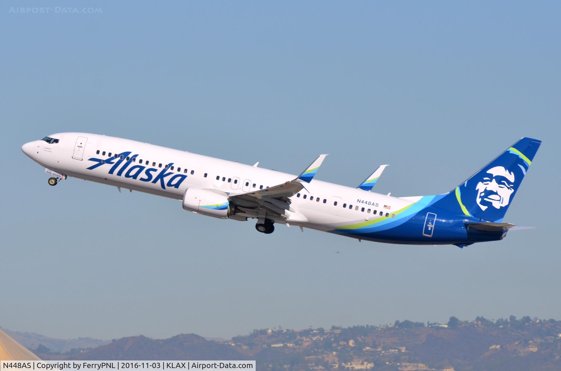 N448AS, 2016 Boeing 737-990/ER C/N 36356, Alaska B739