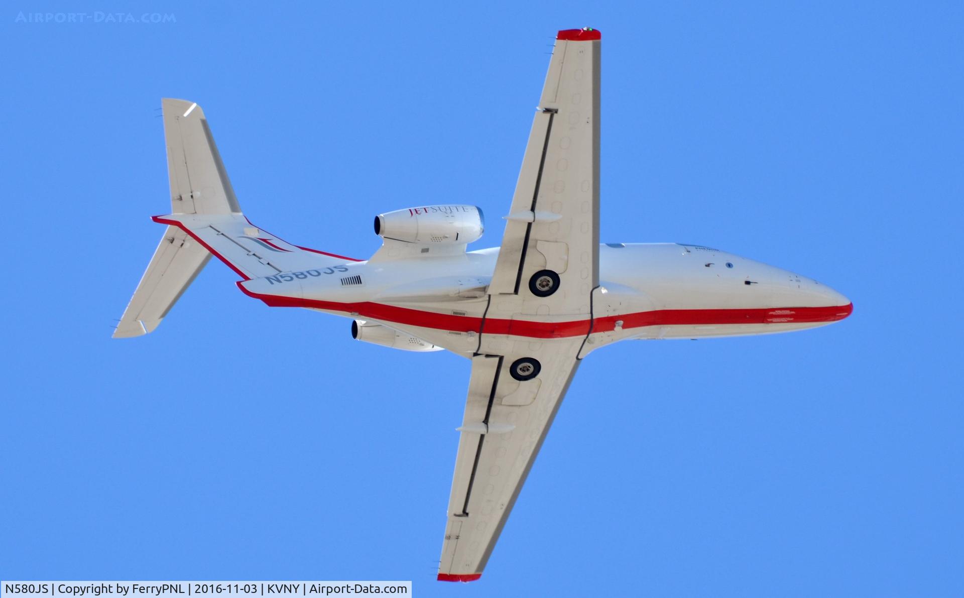 N580JS, 2009 Embraer EMB-500 Phenom 100 C/N 50000079, Phenom 100 operated by Jetsuite.