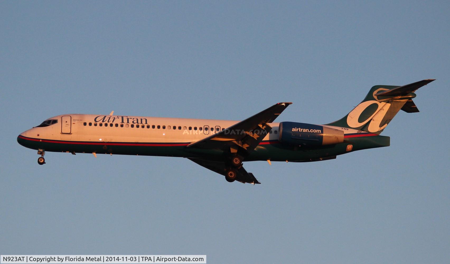 N923AT, 2005 Boeing 717-200 C/N 55051, Air Tran