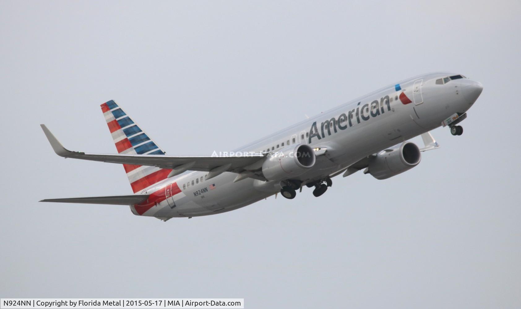 N924NN, 2013 Boeing 737-823 C/N 33486, American