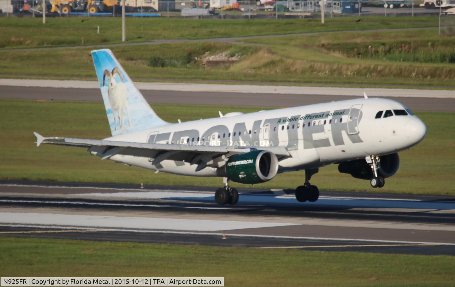 N925FR, 2004 Airbus A319-111 C/N 2103, Dale the Dall Ram