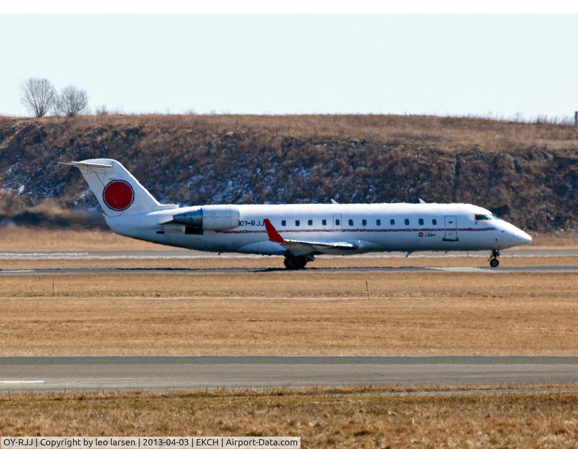 OY-RJJ, 2003 Bombardier CRJ-200ER (CL-600-2B19) C/N 7784, Copenhagen 3.4.13
