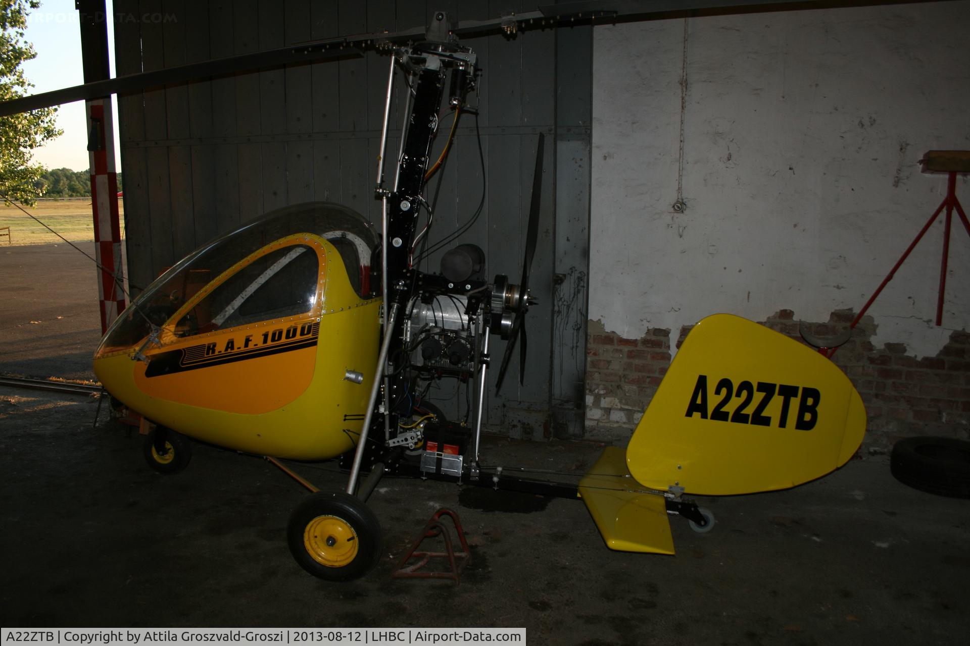 A22ZTB, Haseloh RAF 1000 C/N Not found A22ZTB, Békéscsaba Airport, Hungary