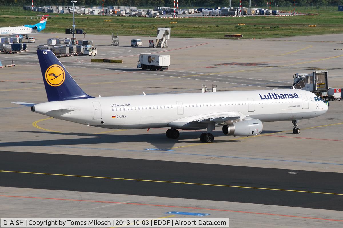 D-AISH, 2007 Airbus A321-231 C/N 3265, 