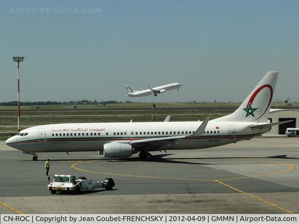 CN-ROC, 2005 Boeing 737-8B6 C/N 33061, RAM departure and take off