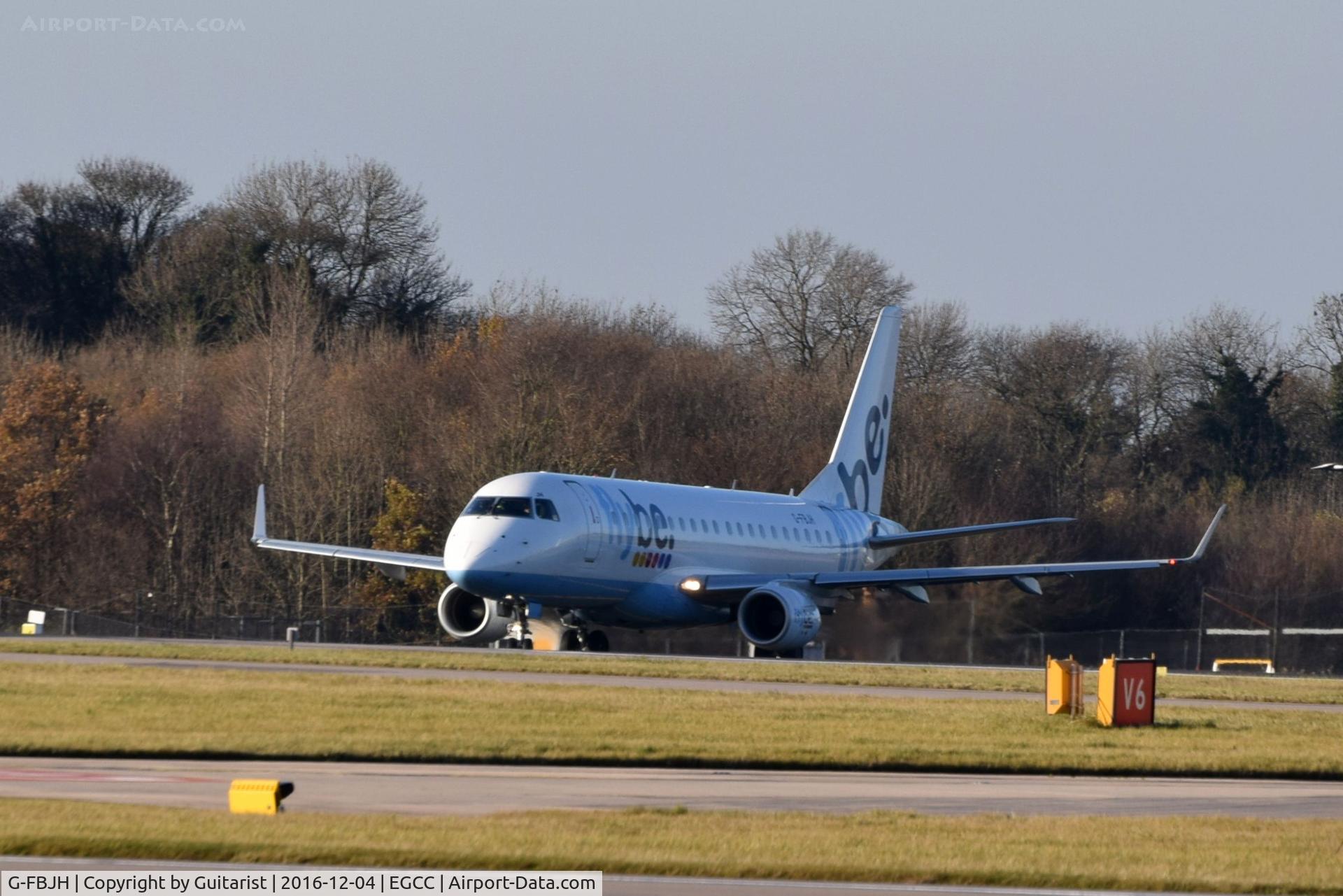 G-FBJH, 2012 Embraer 175STD (ERJ-170-200) C/N 17000351, At Manchester