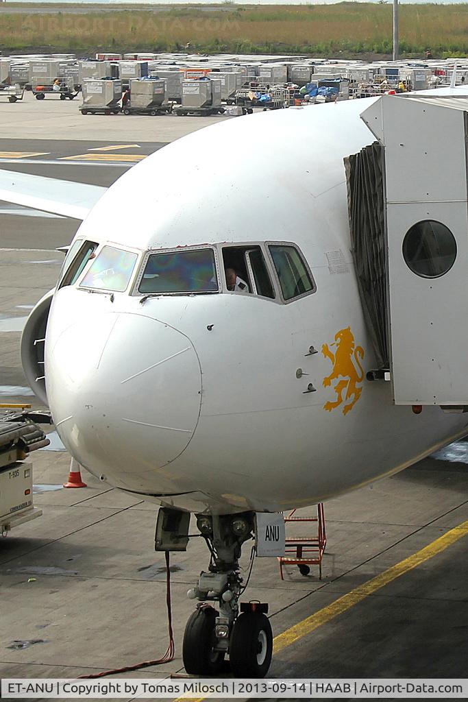 ET-ANU, 1996 Boeing 767-33A/ER C/N 27993, Short stopover on our flight back to Europe