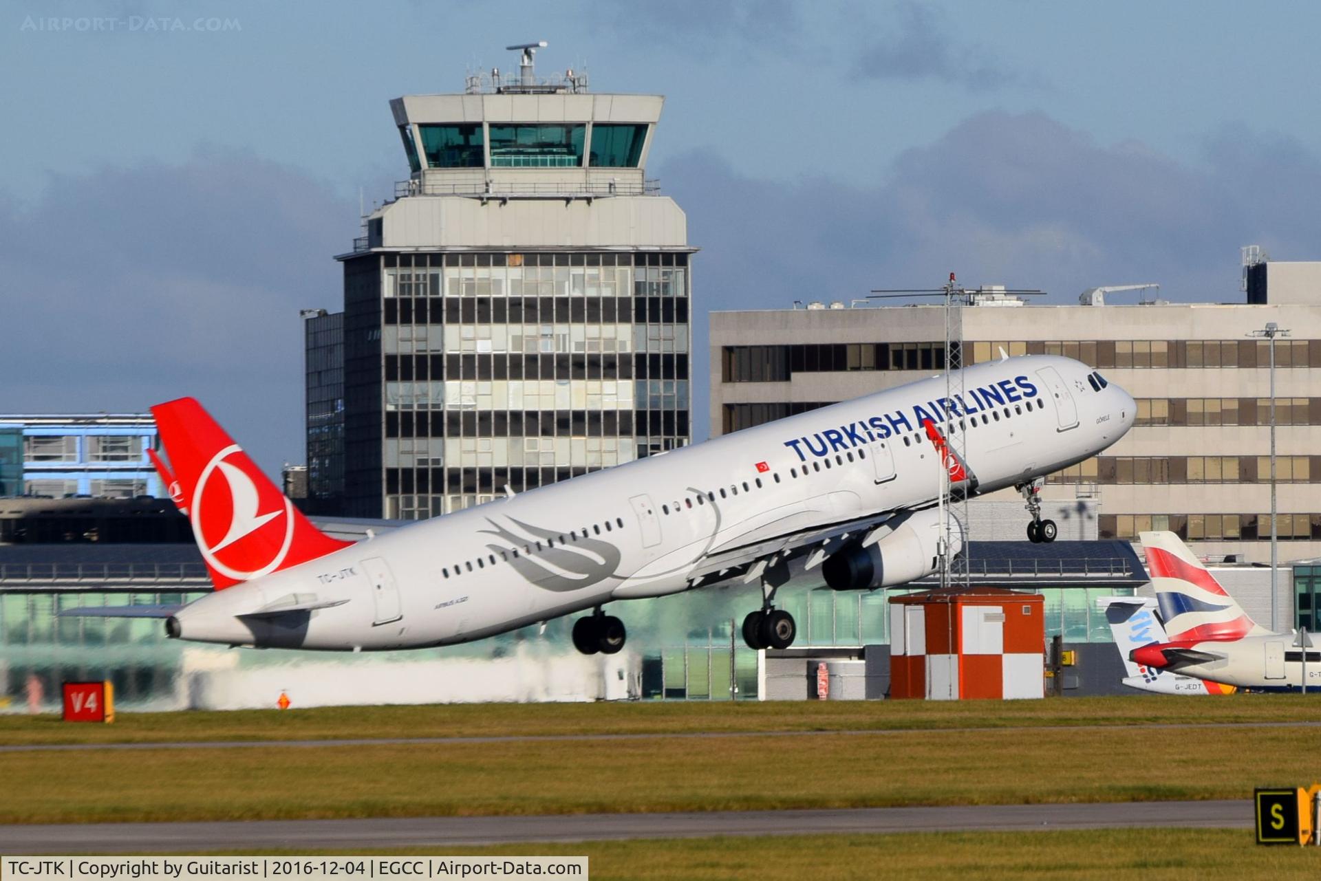 TC-JTK, 2016 Airbus A321-231 C/N 7146, At Manchester