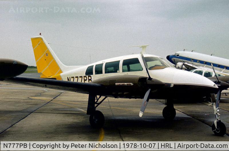 N777PB, Cessna Colemill Century 600 conversion (Cessna 320A) C/N Not found N777PB, This Century 600 was seen at the 1978 Confederate Air Force's Airshow at Harlingen.