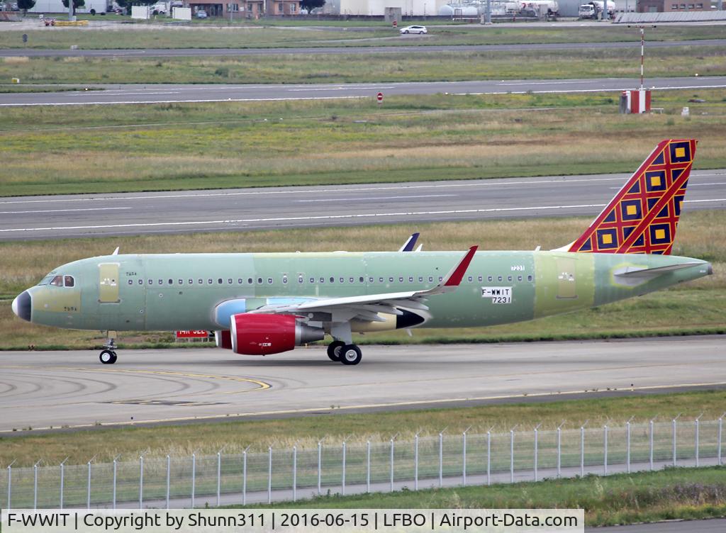 F-WWIT, 2016 Airbus A320-214 C/N 7231, C/n 7231 - For Batik Air