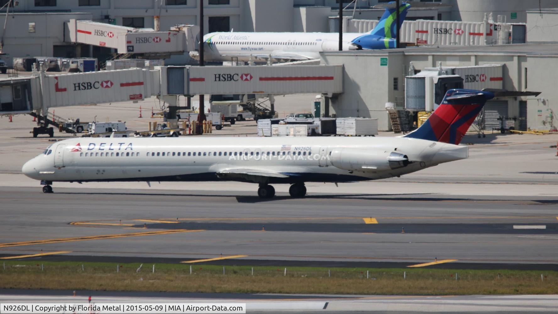 N926DL, 1988 McDonnell Douglas MD-88 C/N 49713, Delta