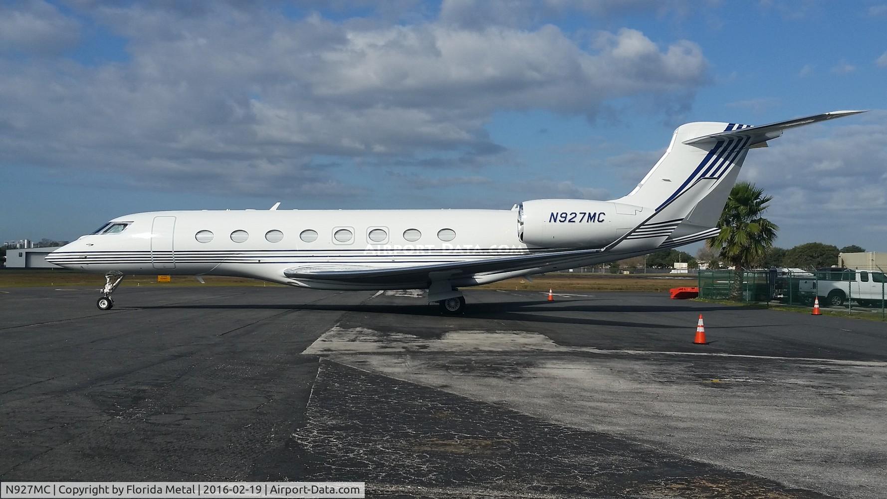 N927MC, 2013 Gulfstream Aerospace G650 (G-VI) C/N 6052, Gulfstream 650