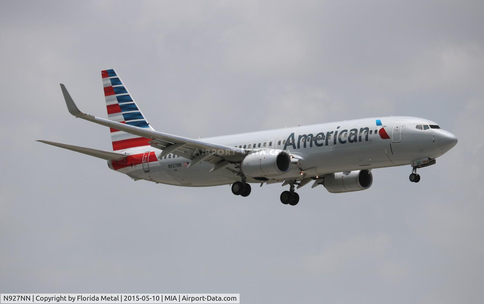 N927NN, 2013 Boeing 737-823 C/N 31171, American