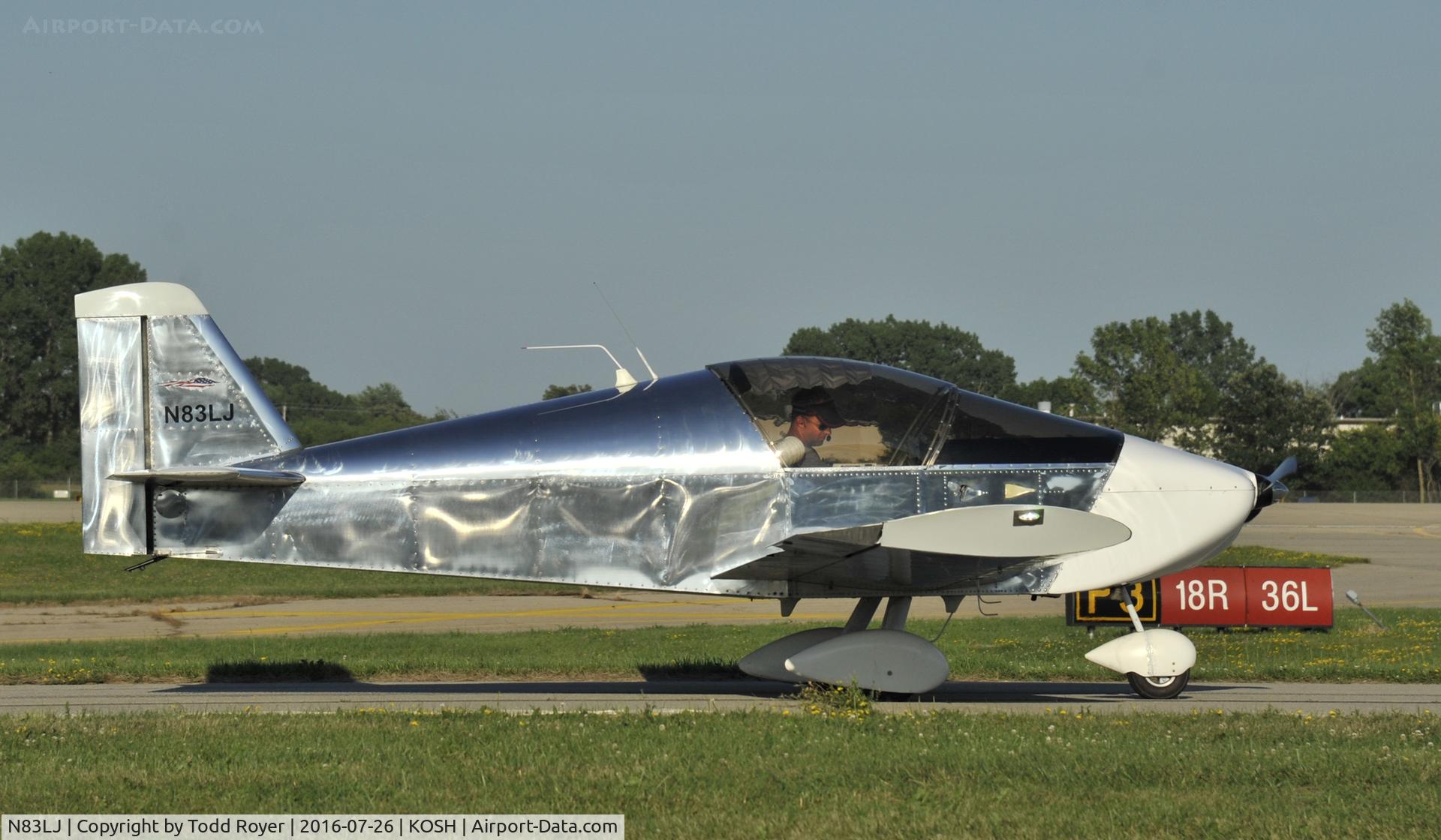 N83LJ, 2016 Sonex Sonex C/N 0864, Airventure 2016