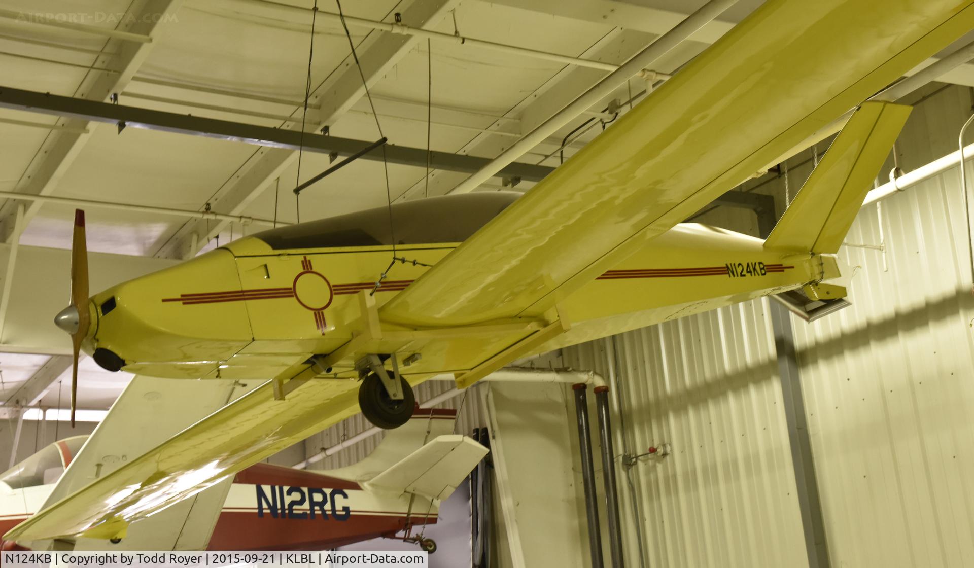 N124KB, Monnett Moni C/N 124, On display at the Mid America Air Museum