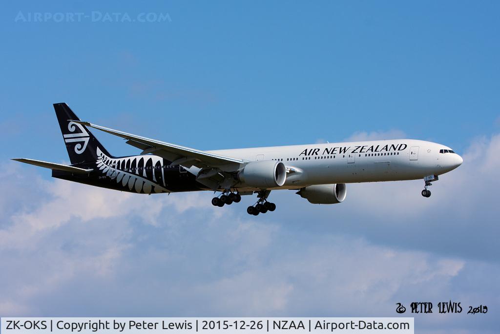 ZK-OKS, 2014 Boeing 777-306/ER C/N 44547, Air New Zealand Ltd., Auckland