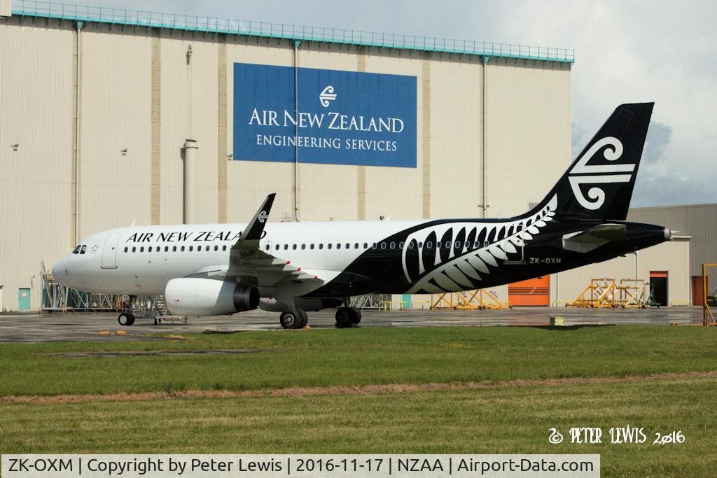ZK-OXM, 2016 Airbus A320-232 C/N 7362, Air New Zealand Ltd., Auckland