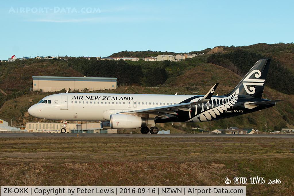ZK-OXK, 2015 Airbus A320-232 C/N 6706, Air New Zealand Ltd., Auckland