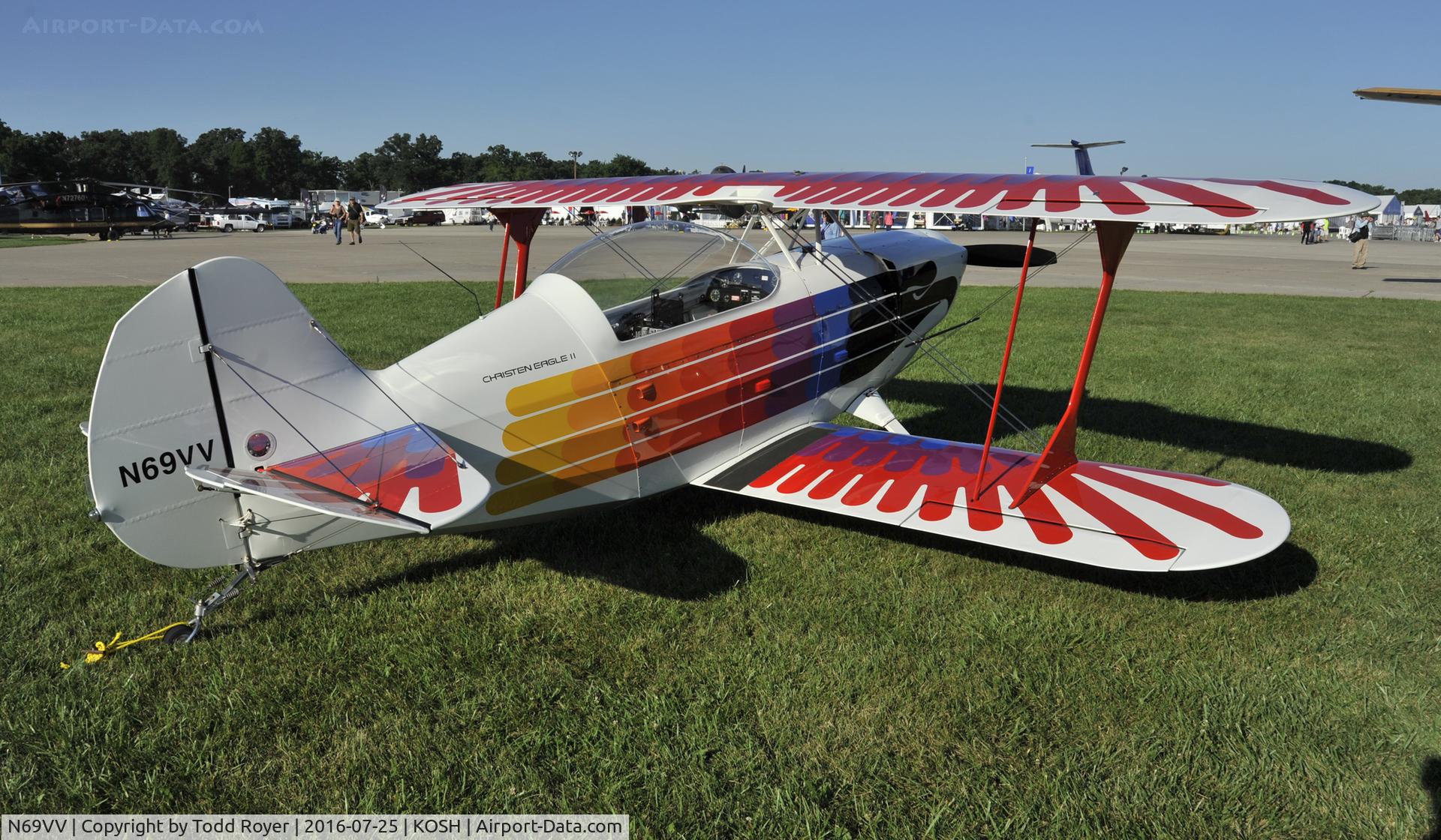 N69VV, Christen Eagle II C/N VOYCE-0001, Airventure 2016