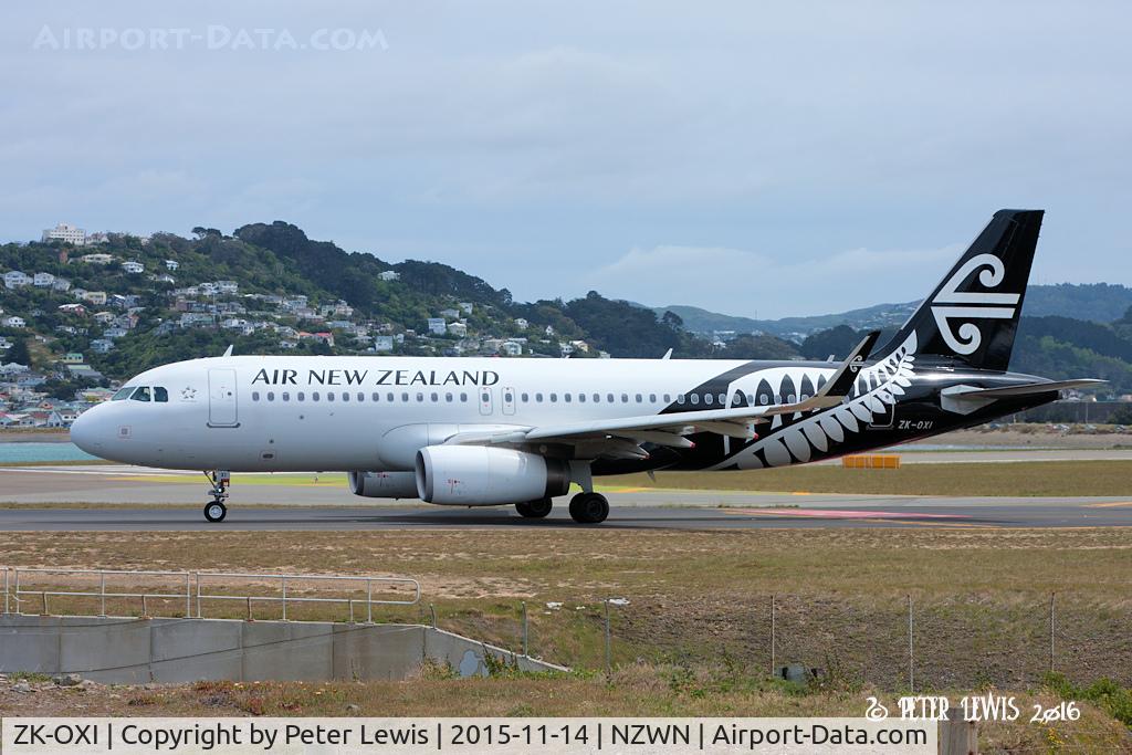 ZK-OXI, 2015 Airbus A320-232 C/N 6533, Air New Zealand Ltd., Auckland