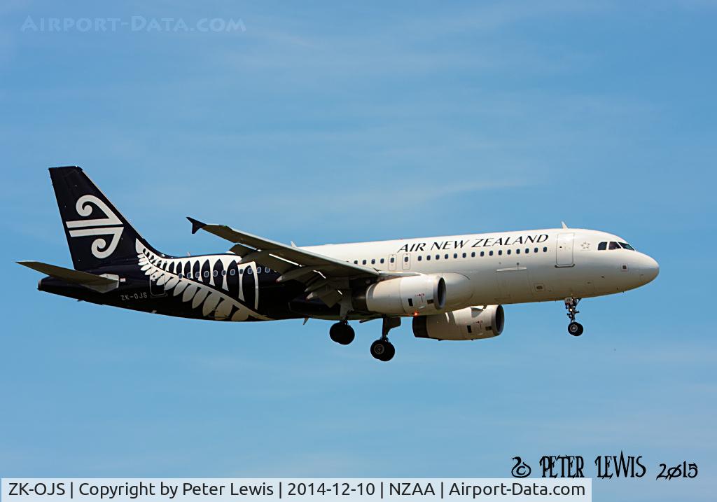 ZK-OJS, 2011 Airbus A320-232 C/N 4926, Air New Zealand Ltd., Auckland