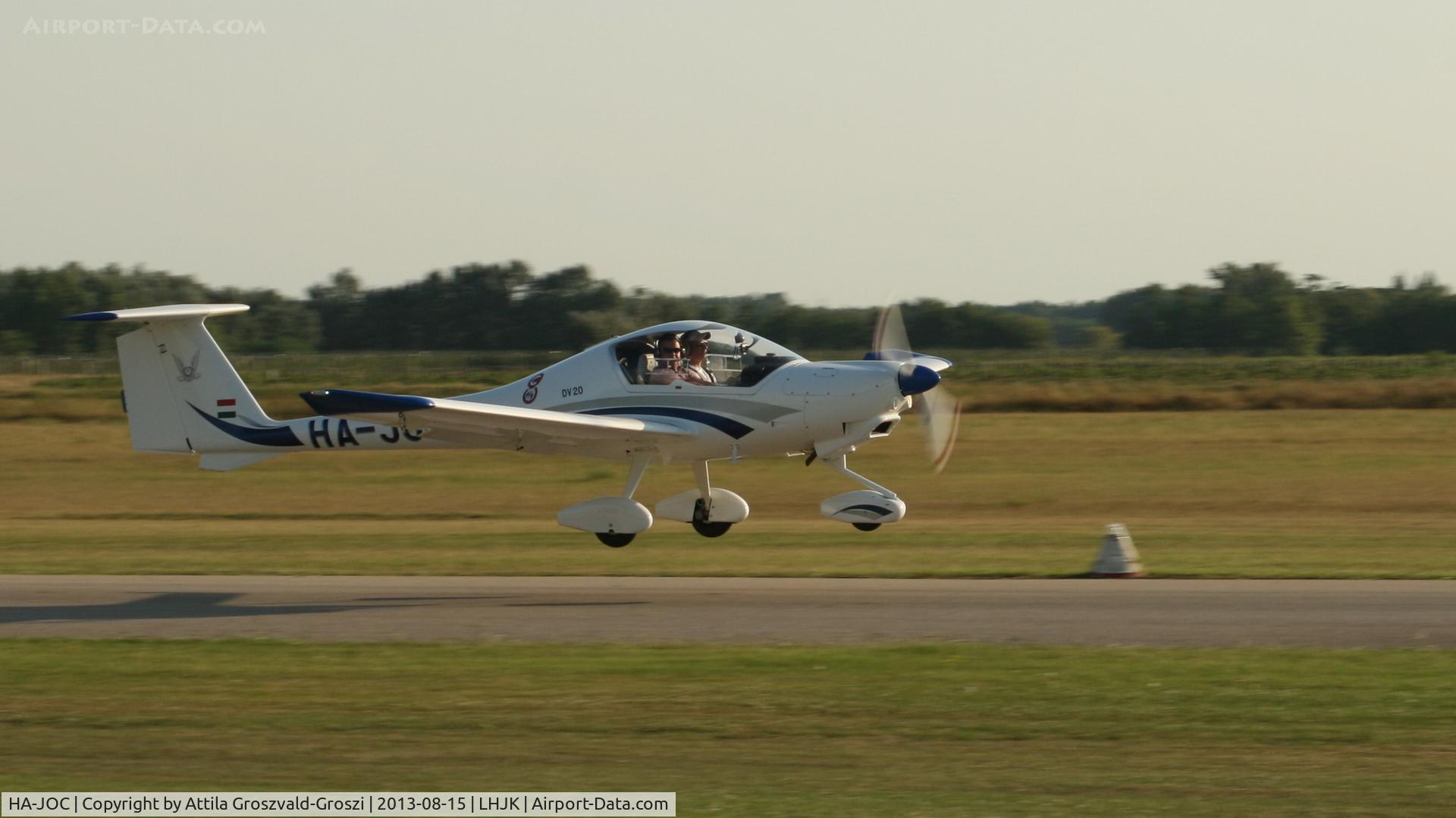 HA-JOC, HOAC DV-20 Katana C/N 20152, Jakabszállás Airport, Hungary