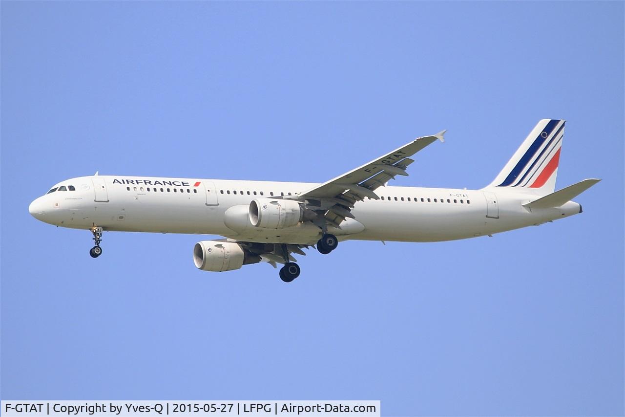 F-GTAT, 2008 Airbus A321-211 C/N 3441, Airbus A321-211, Short approach rwy 27R, Roissy Charles De Gaulle Airport (LFPG-CDG)