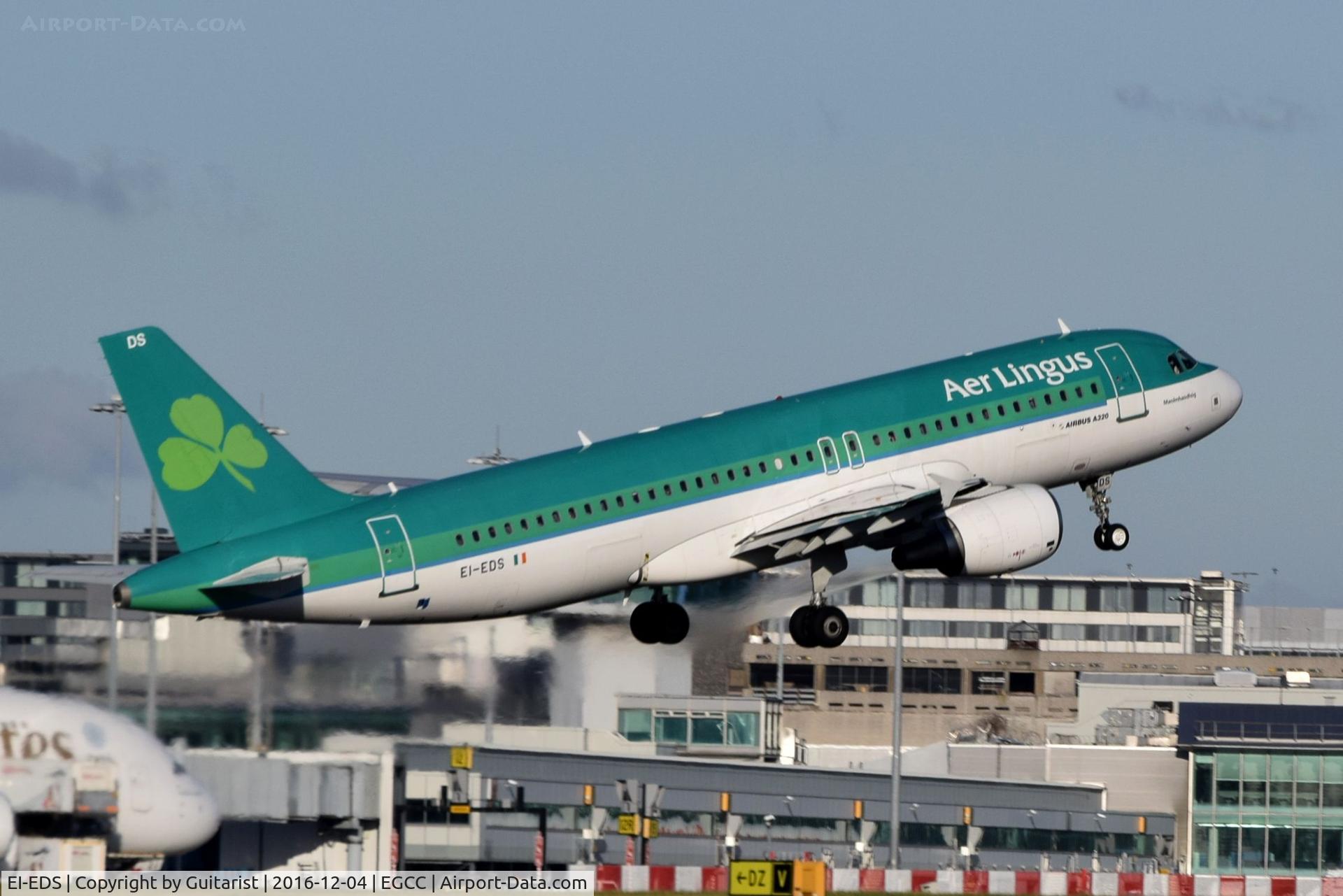 EI-EDS, 2008 Airbus A320-214 C/N 3755, At Manchester