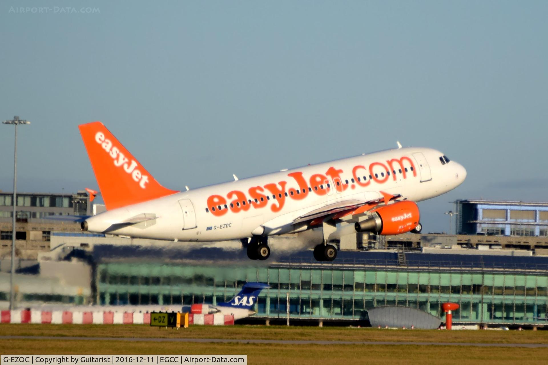 G-EZOC, 2015 Airbus A320-214 C/N 6485, At Manchester