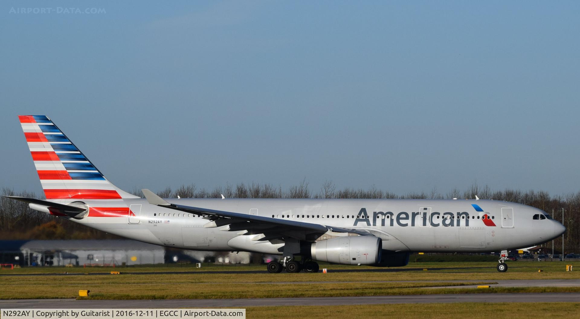 N292AY, 2014 Airbus A330-243 C/N 1512, At Manchester