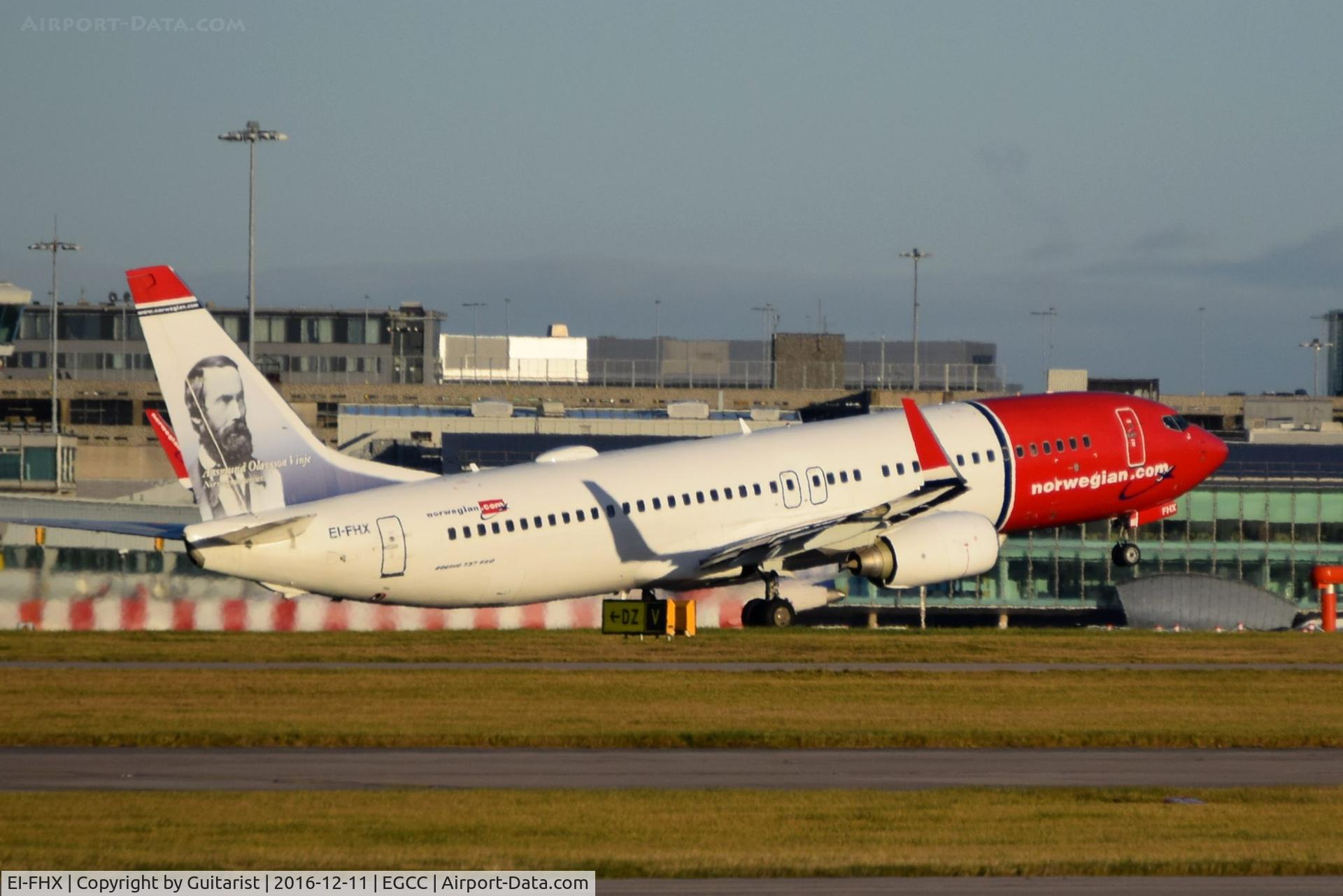 EI-FHX, 2010 Boeing 737-8JP C/N 40866, At Manchester