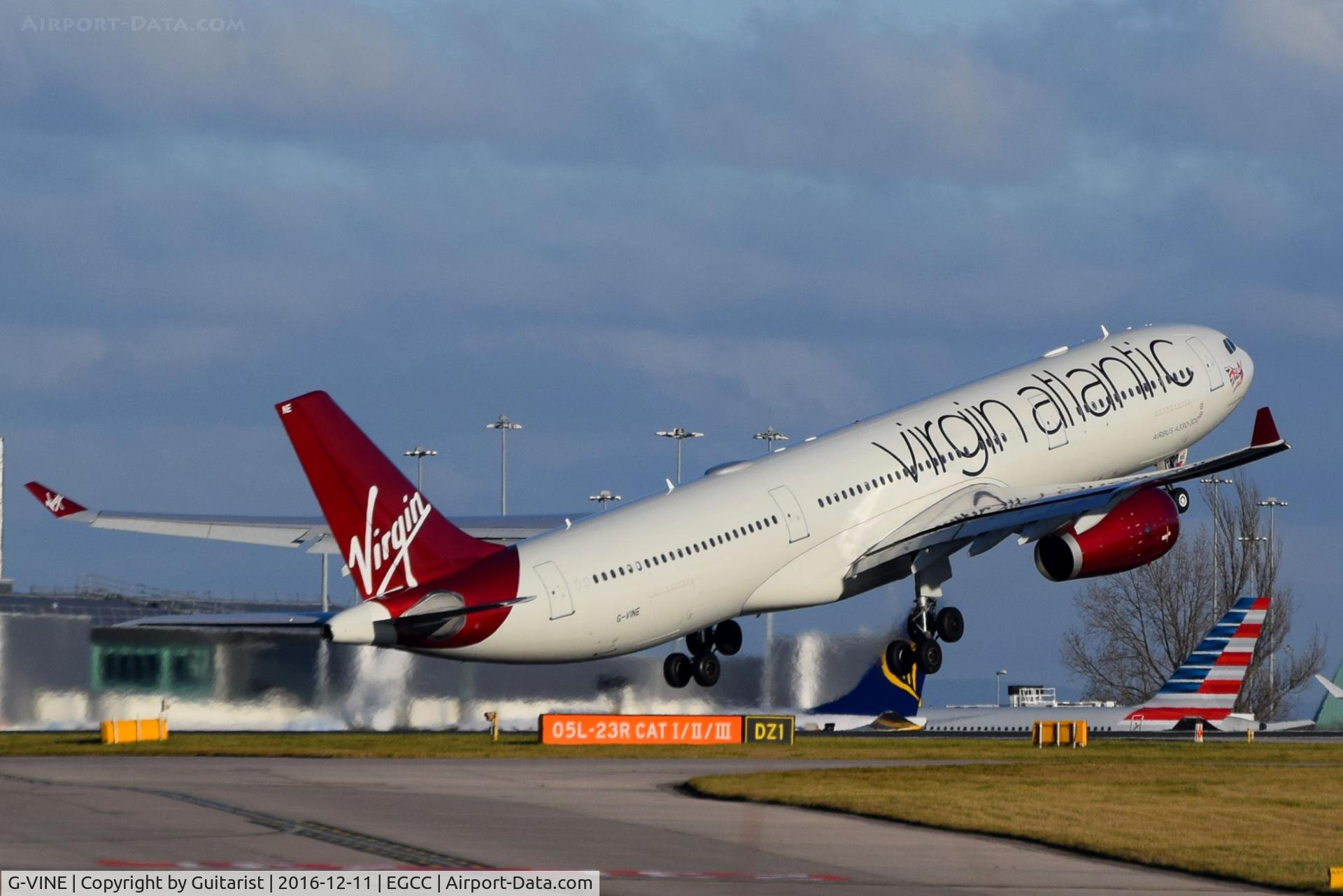 G-VINE, 2011 Airbus A330-343X C/N 1231, At Manchester