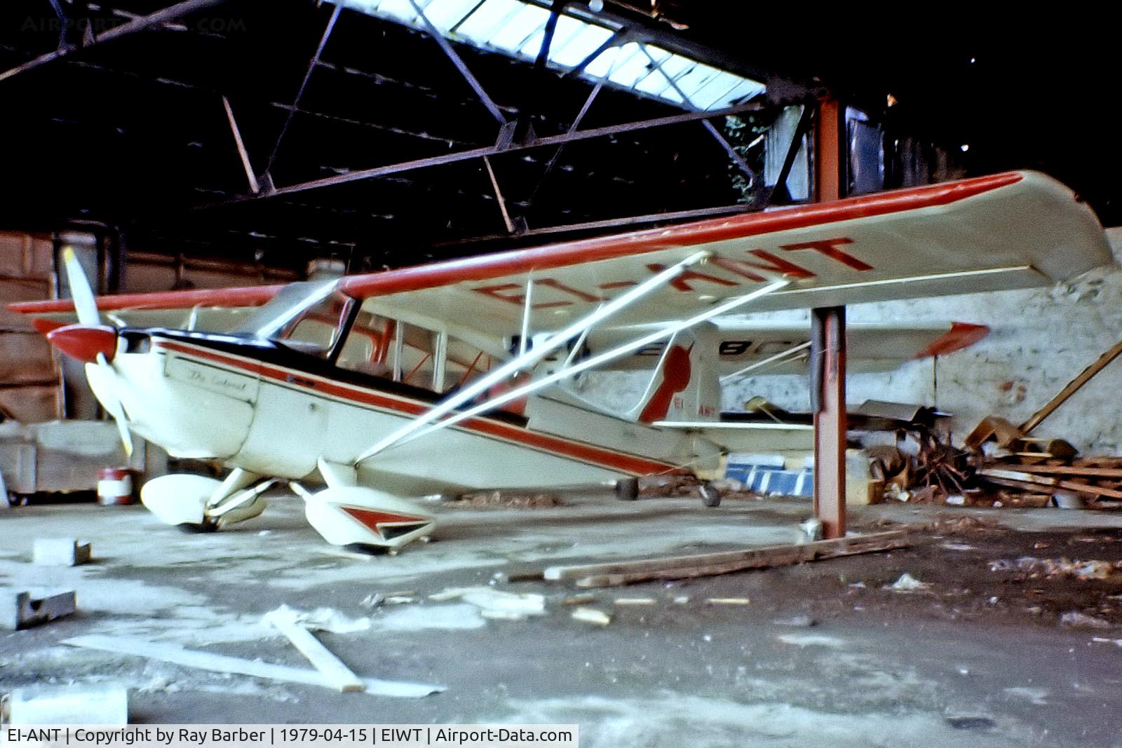 EI-ANT, Champion 7ECA Citabria C/N 38, Champion 7ECA Citabria [38] Weston~G 15/04/1979. From a slide.