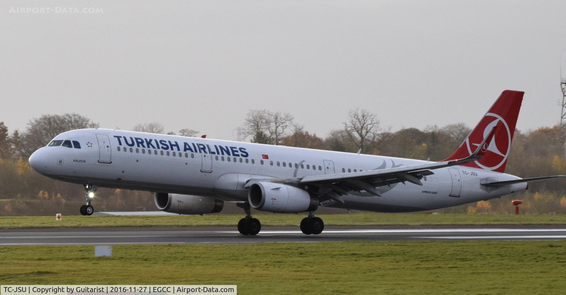 TC-JSU, 2015 Airbus A321-231 C/N 6709, At Manchester