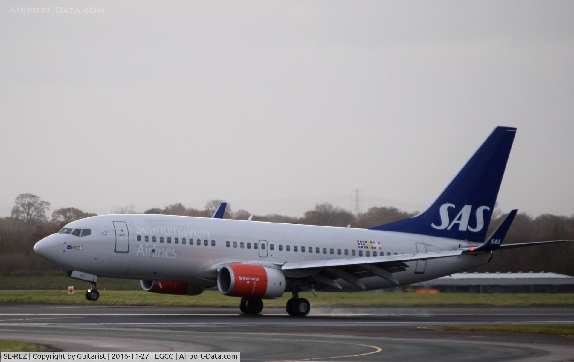 SE-REZ, 2003 Boeing 737-76N C/N 32738, At Manchester