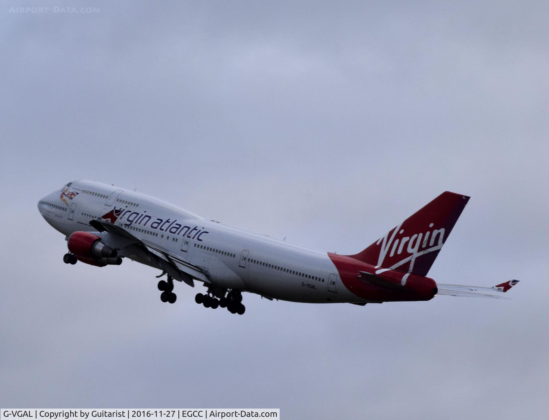 G-VGAL, 2001 Boeing 747-443 C/N 32337, At Manchester