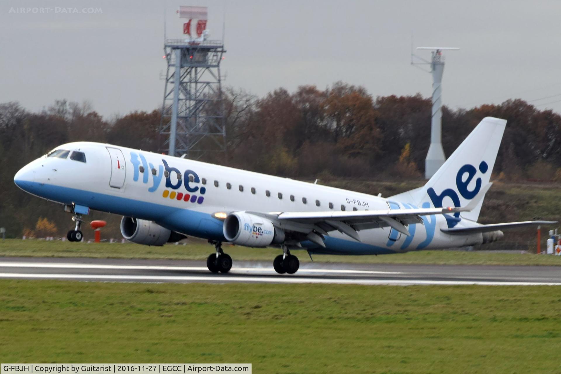 G-FBJH, 2012 Embraer 175STD (ERJ-170-200) C/N 17000351, At Manchester