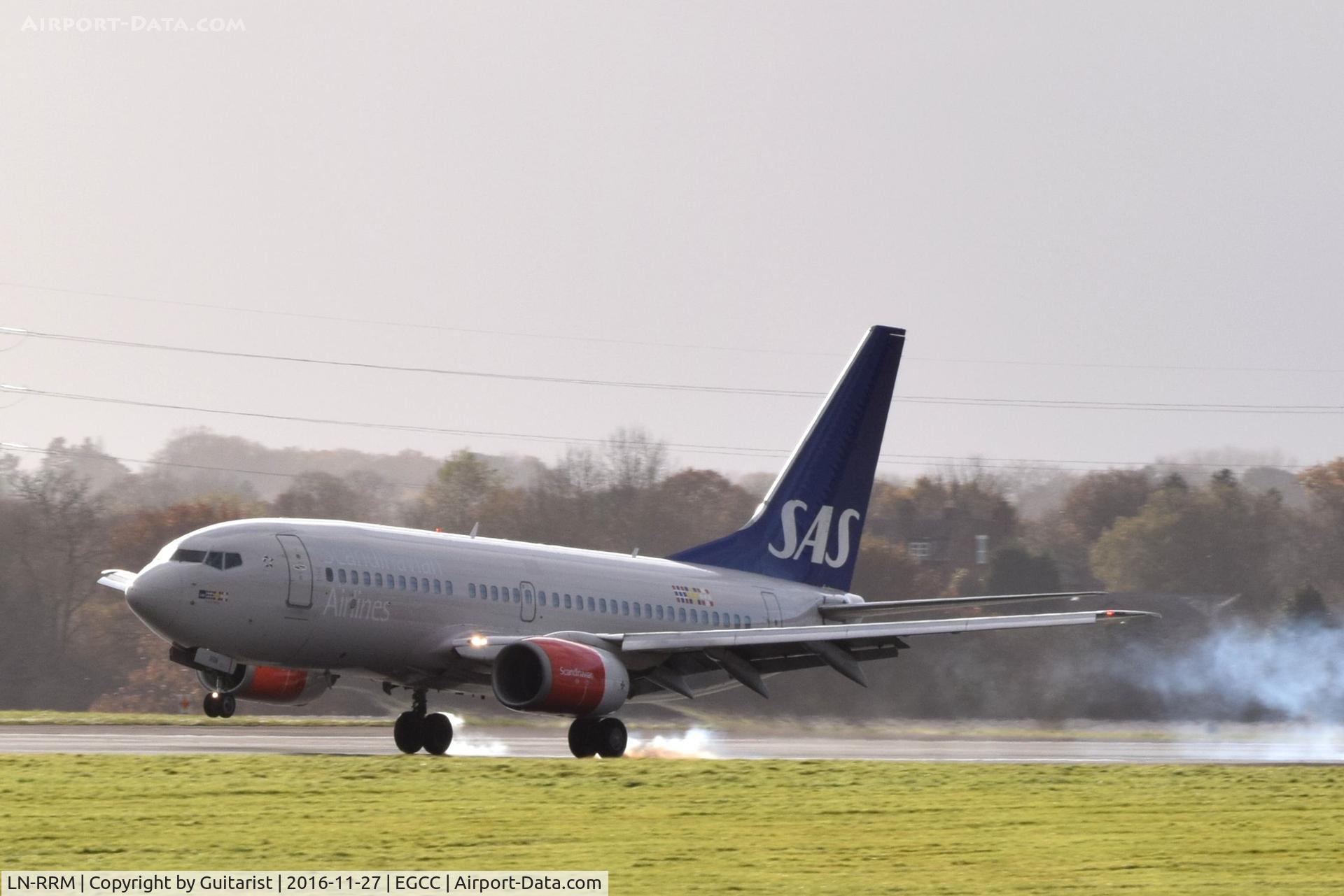 LN-RRM, 1999 Boeing 737-783 C/N 28314, At Manchester