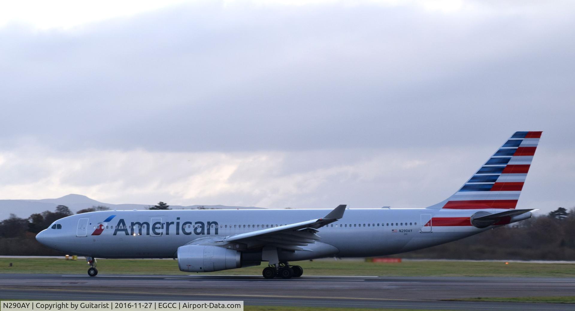 N290AY, 2013 Airbus A330-243 C/N 1480, At Manchester