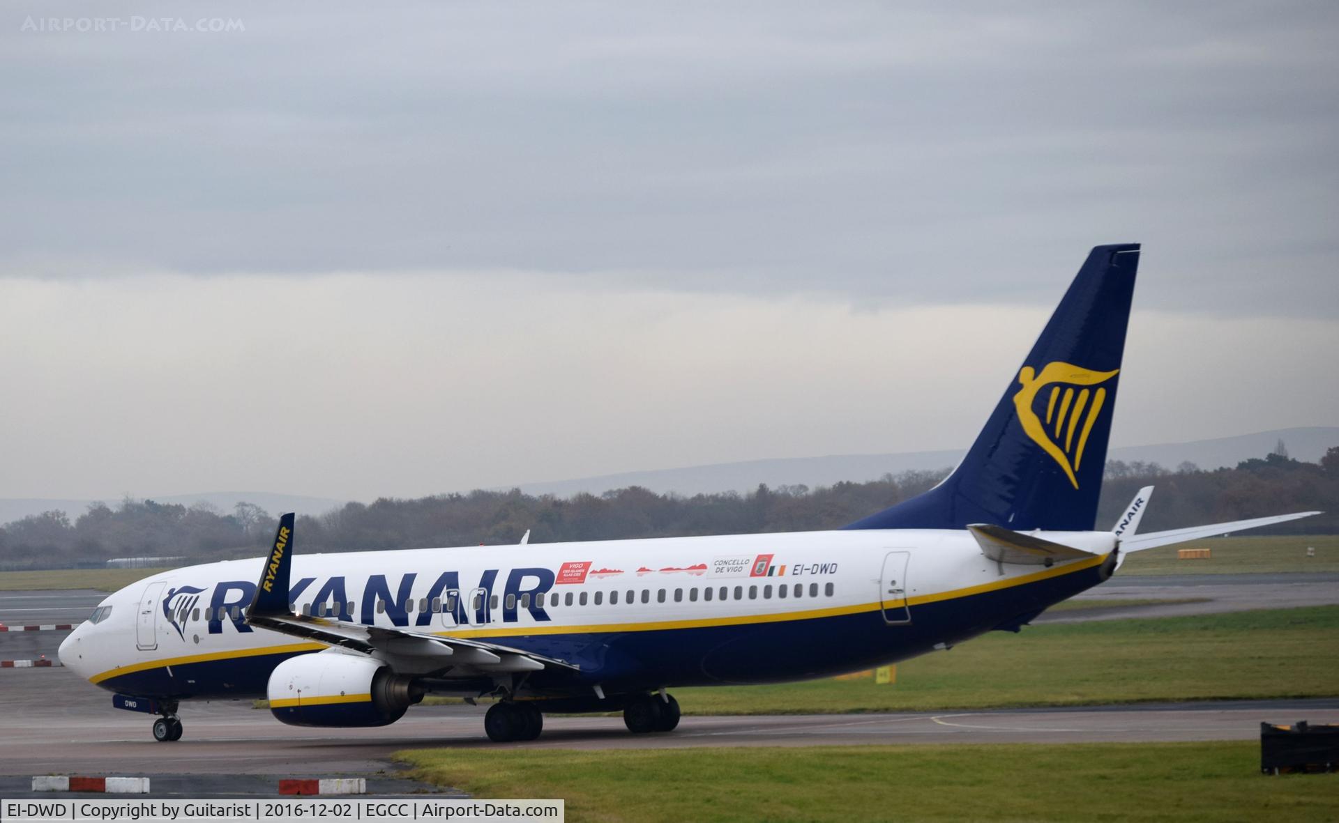 EI-DWD, 2007 Boeing 737-8AS C/N 33642, At Manchester