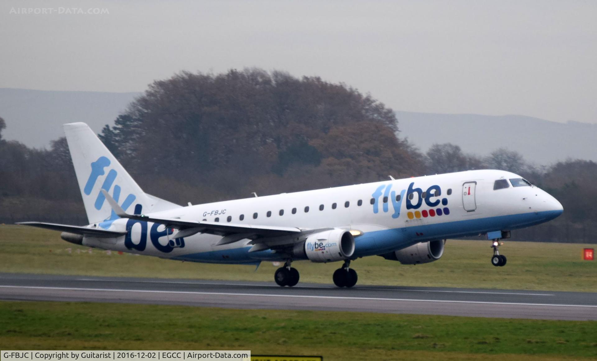 G-FBJC, 2011 Embraer 175STD (ERJ-170-200) C/N 17000328, At Manchester