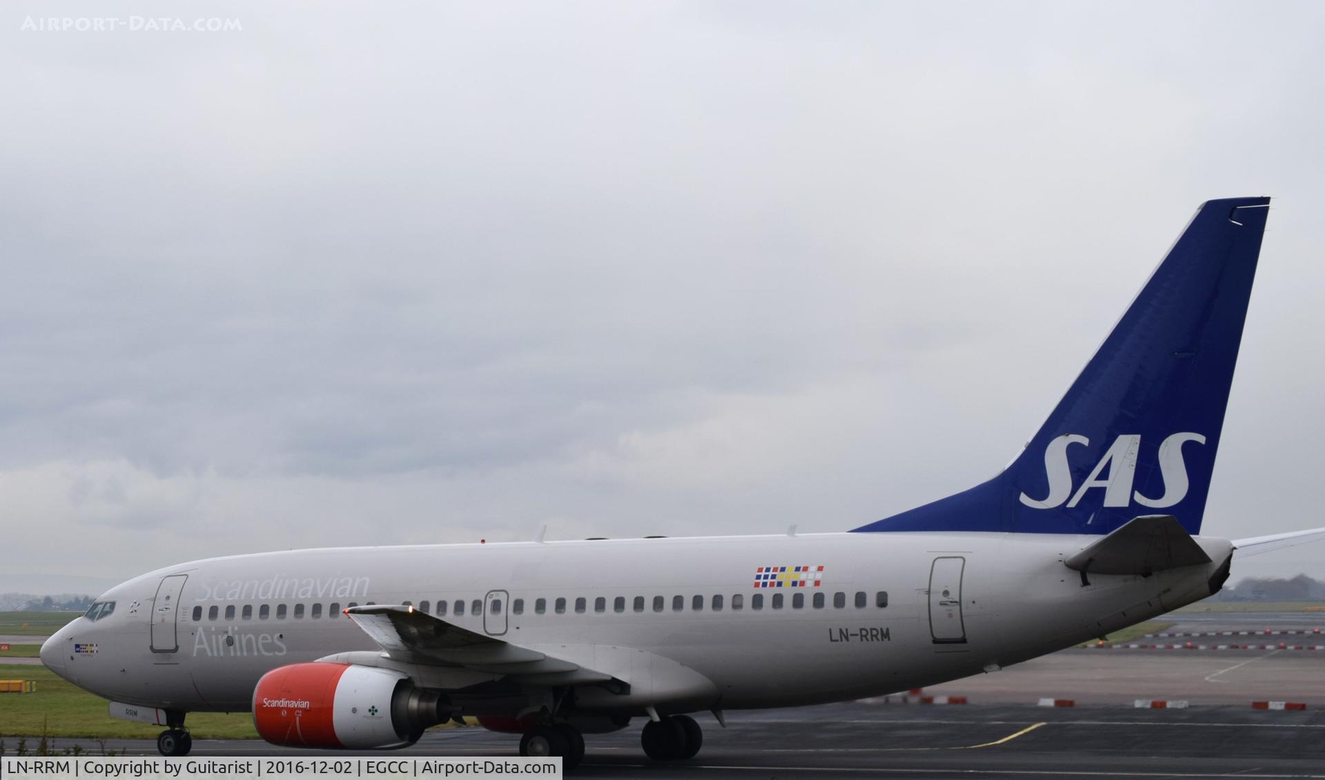 LN-RRM, 1999 Boeing 737-783 C/N 28314, At Manchester