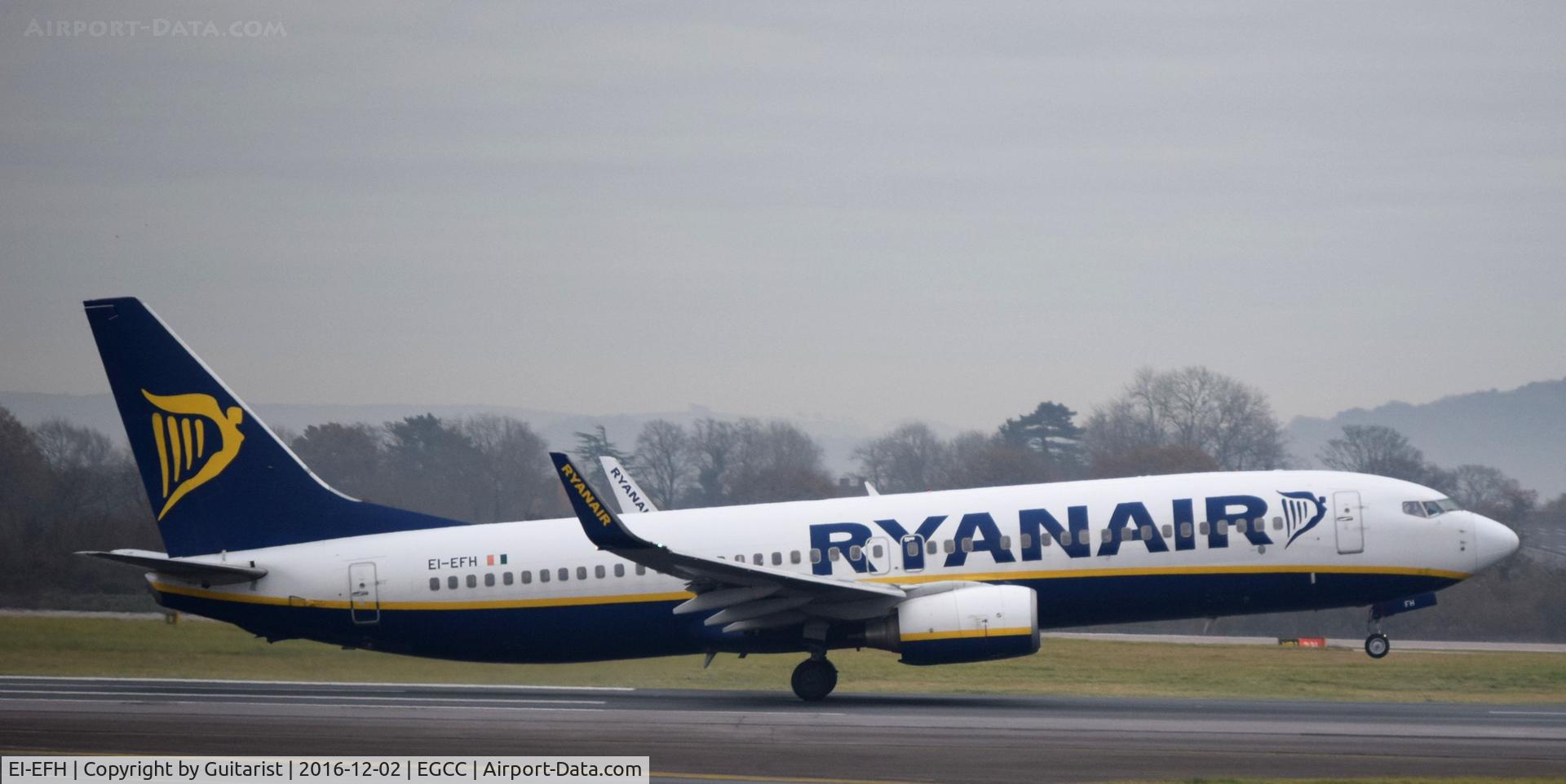 EI-EFH, 2009 Boeing 737-8AS C/N 35012, At Manchester