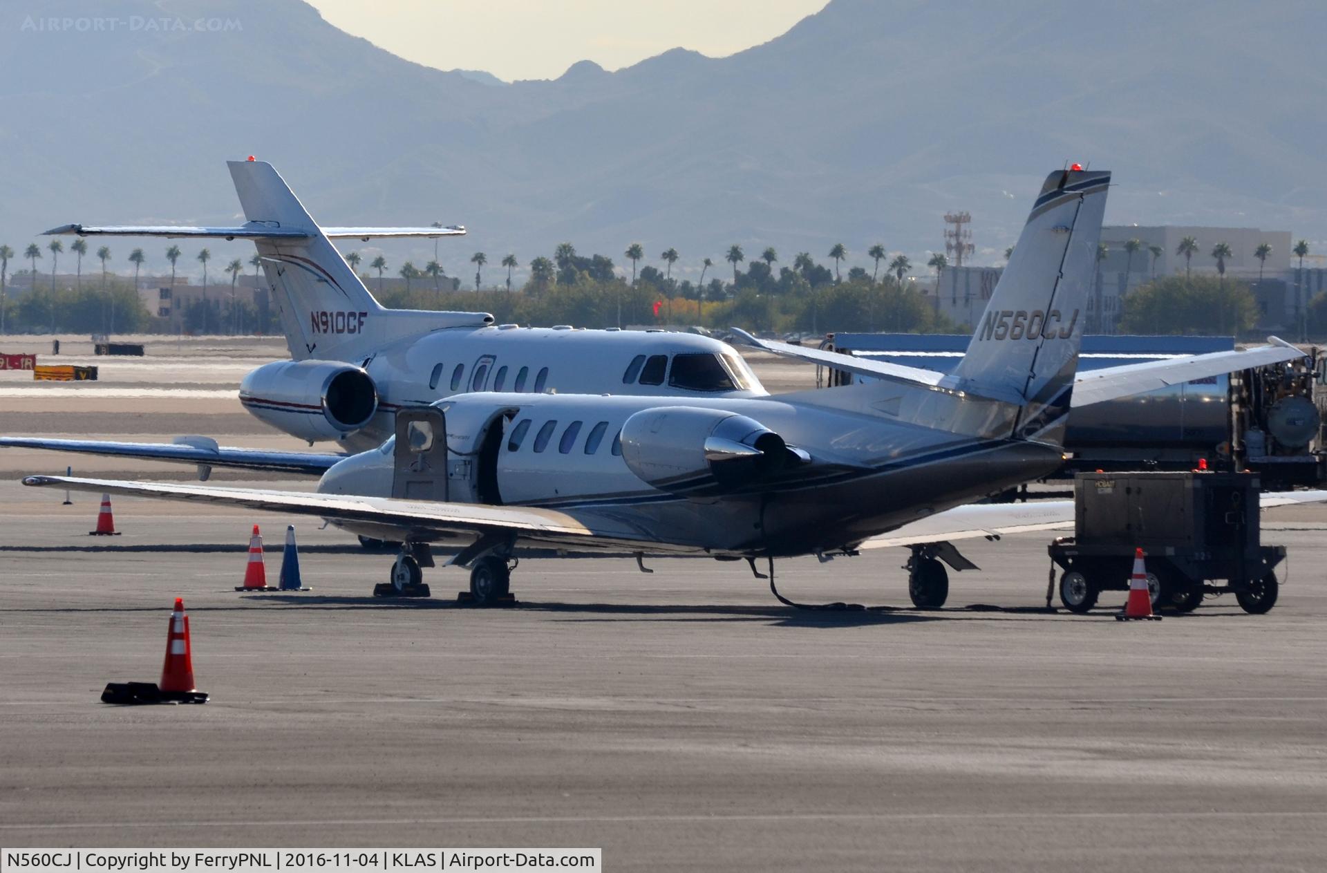 N560CJ, 1990 Cessna 560 C/N 5600086, Trans Exec Air Service Citation 560 Ultra