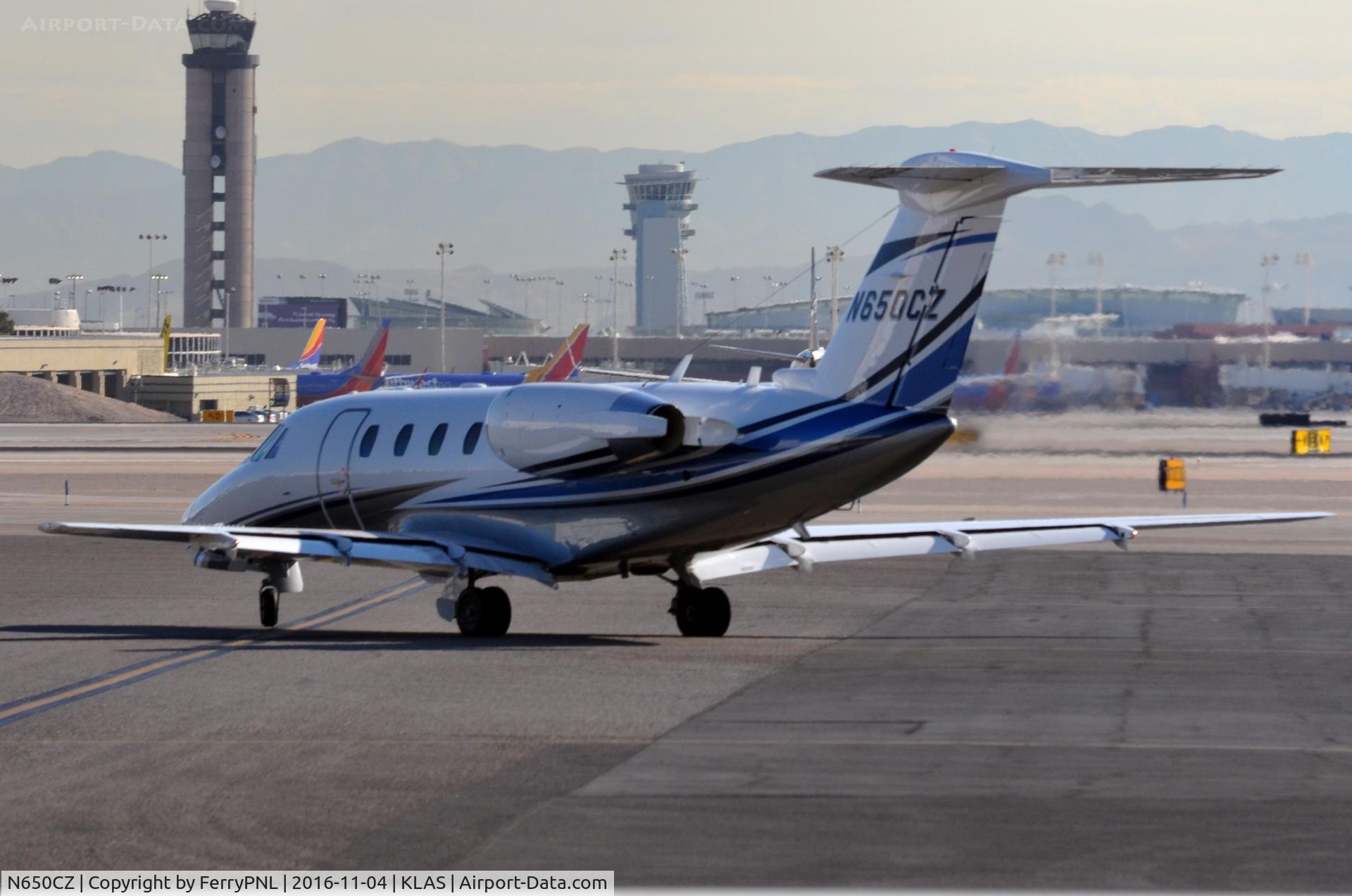 N650CZ, 1995 Cessna 650 Citation C/N 650-7050, Citation 650 taxying out