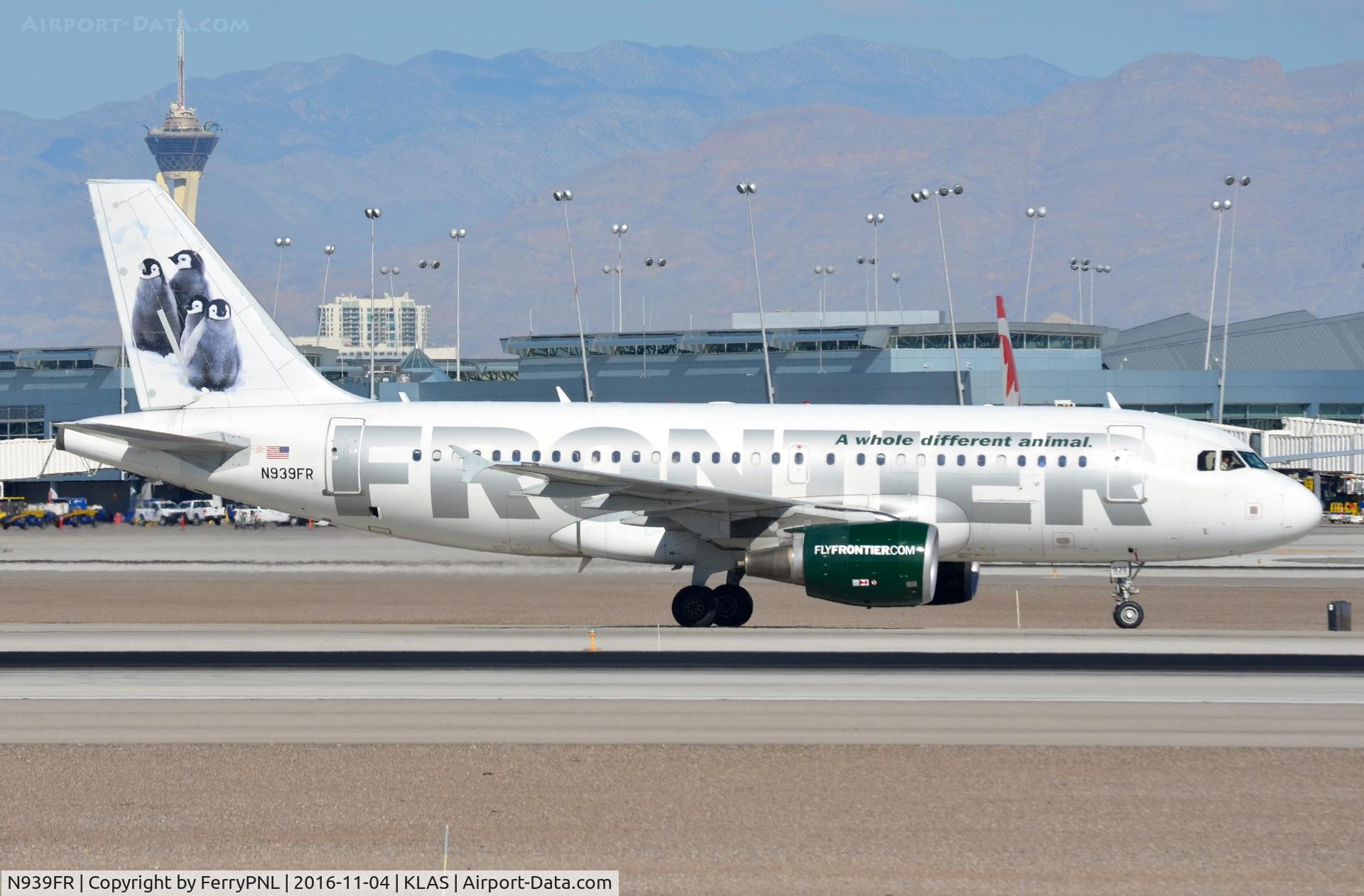 N939FR, 2005 Airbus A319-111 C/N 2448, Frontier A319