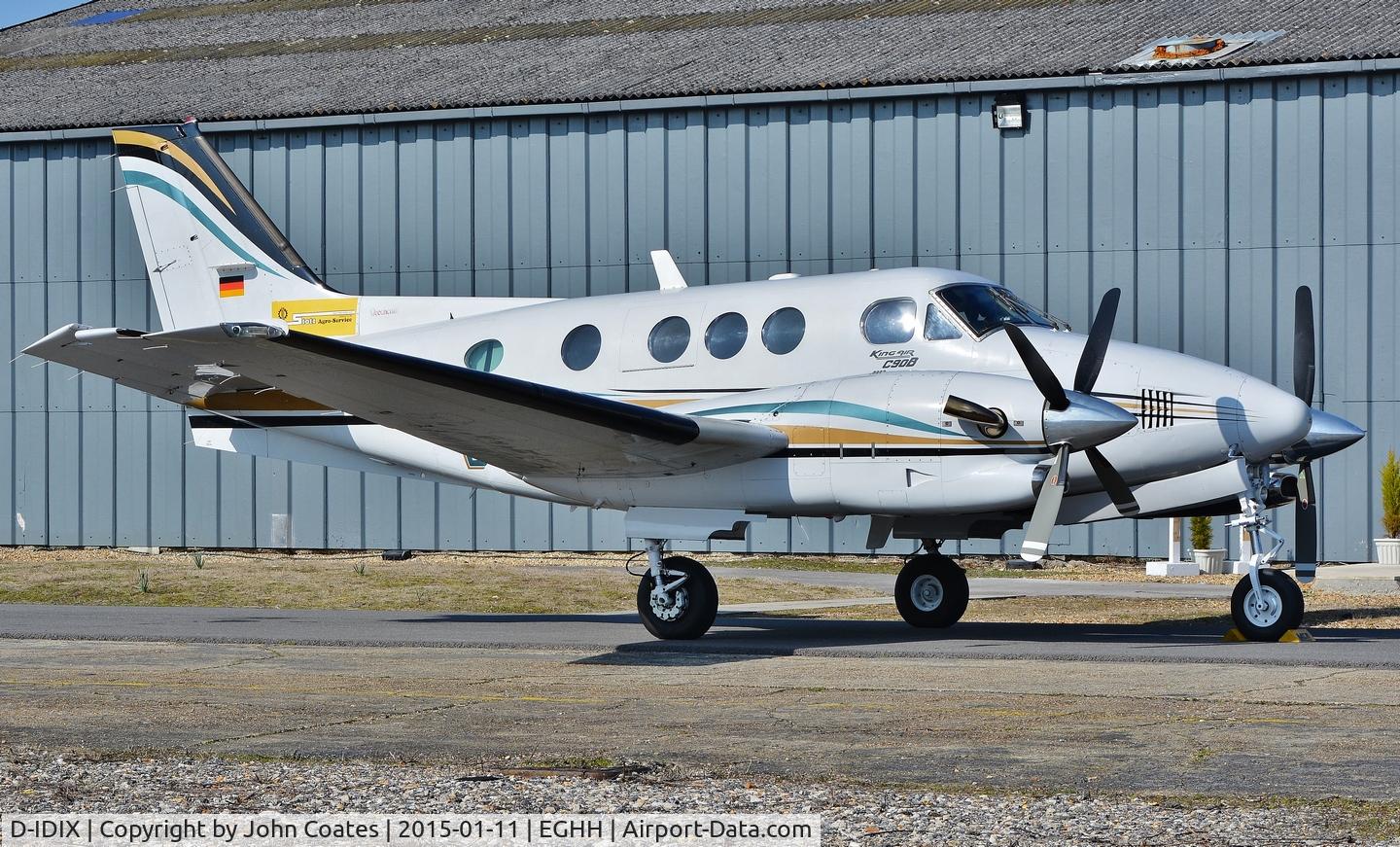 D-IDIX, 1999 Beech C90B King Air C/N LJ-1571, At MCA Avn.