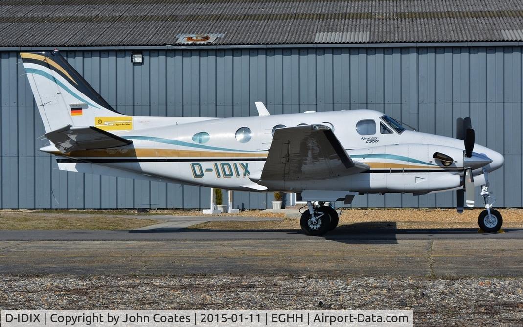 D-IDIX, 1999 Beech C90B King Air C/N LJ-1571, At MCA Avn.